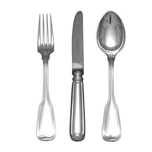 Robbe & Berking Alt Faden 150 g Children's cutlery 3-piece 150 grams massively silver-plated