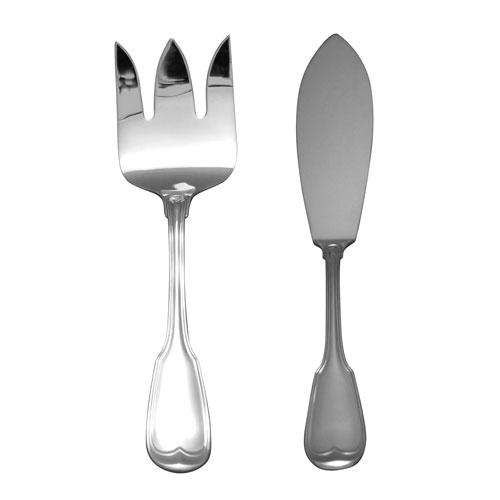 Robbe & Berking Alt Faden 150 g Fish serving cutlery 150 grams massively silver-plated