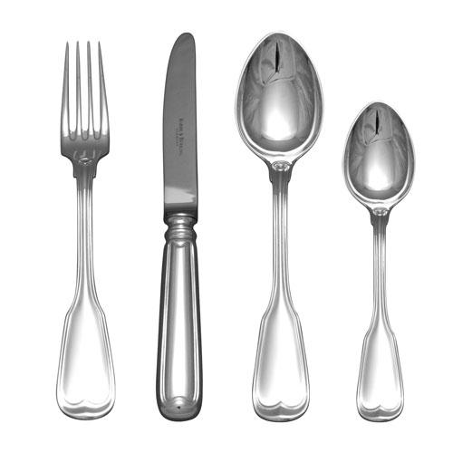 Robbe & Berking Alt Faden 925 Sterling Silber Kinderbesteck 4-tlg.