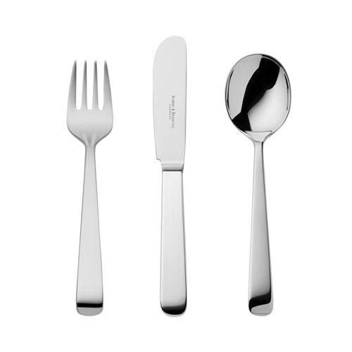 Robbe & Berking Alta 925 Sterling Silber Children's cutlery 3-piece set 925 Sterling Silver
