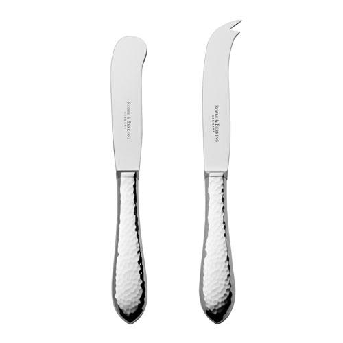 Robbe & Berking Martele 925 Sterling Silber Butter/cheese knife in 925 sterling silver