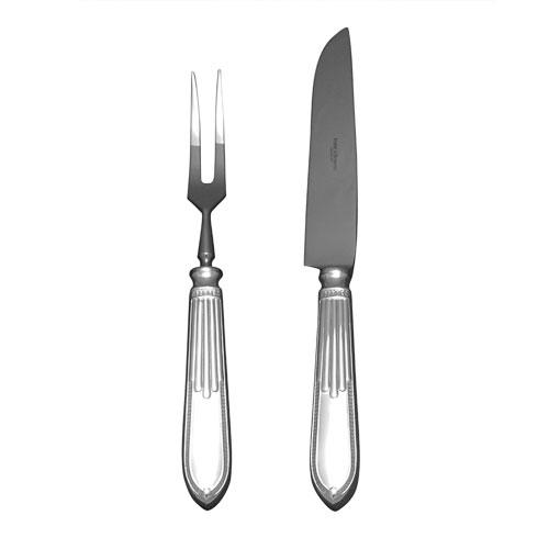 Robbe & Berking Belvedere 925 925 Sterling Silver Carving Cutlery Set