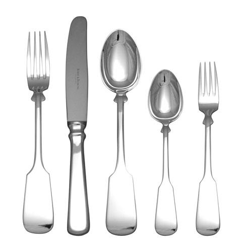 Robbe & Berking Alt-Spaten 150 g 30-piece menu cutlery set. 150 grams solid silver plated