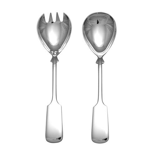 Robbe & Berking Alt-Spaten 150 g Large salad cutlery 150 grams solid silver plated