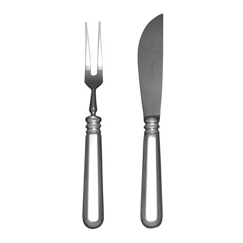 Robbe & Berking Alt-Spaten 150 g 150 gram solid silver-plated carving set