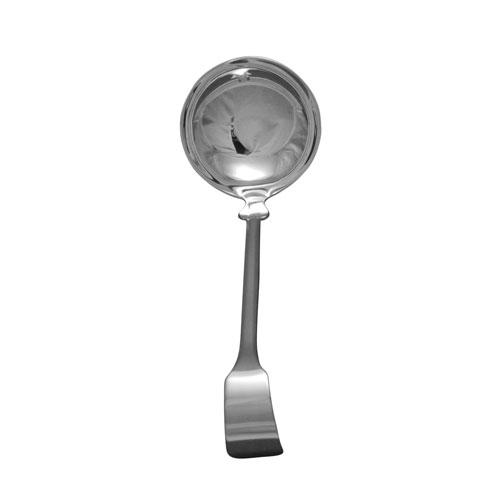 Robbe & Berking Spaten 150 g Curved cream spoon 150 grams solid silver plated