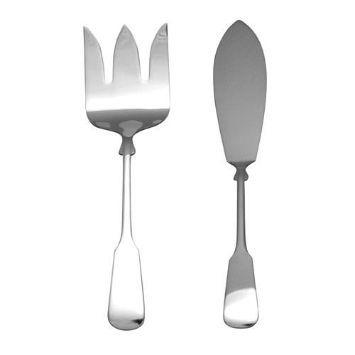 Robbe & Berking Spaten 925 Fish serving cutlery 925 Sterling Silver