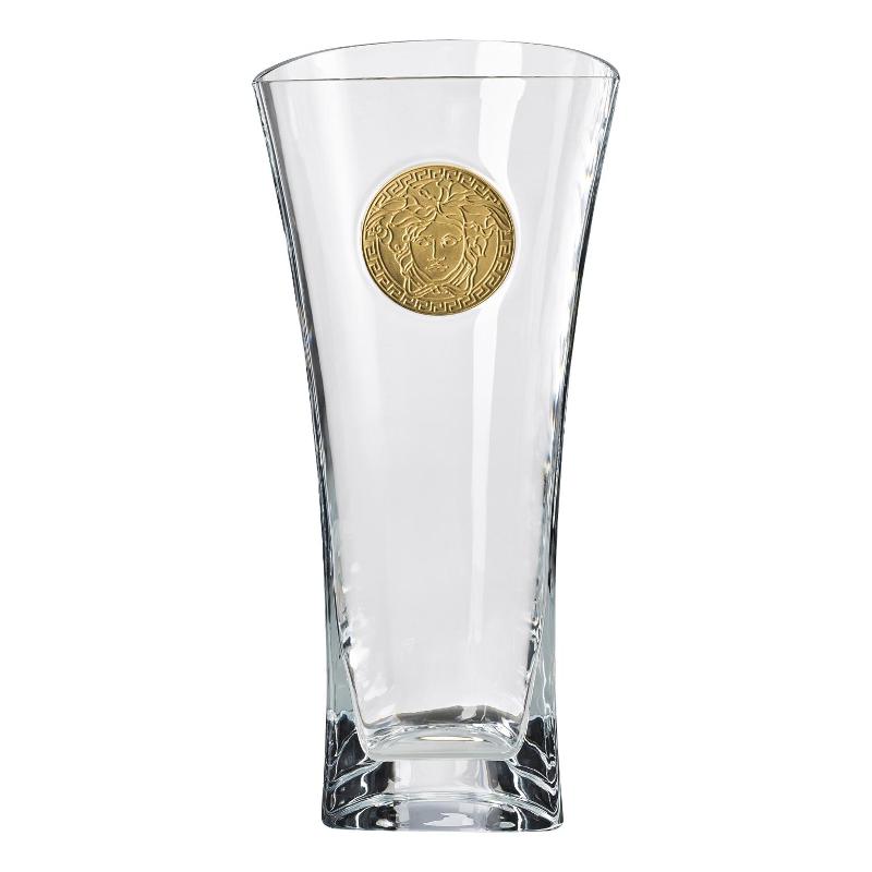 Rosenthal Versace Medusa Madness Vase Glas Clear 40 cm