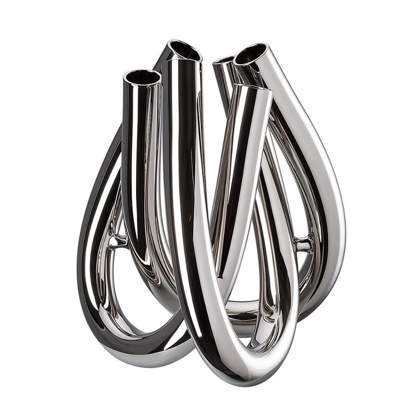 Rosenthal studio-line Triu Silver vase 22 cm