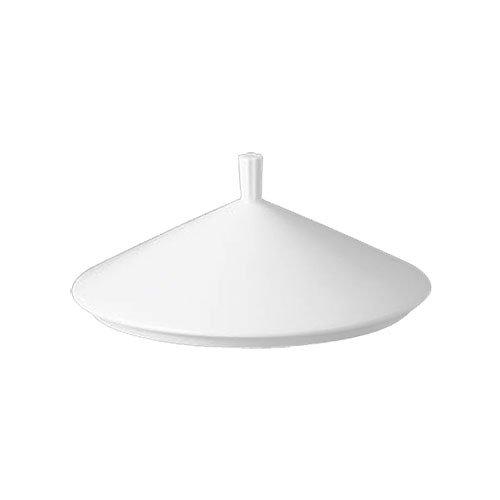 Fürstenberg Carlo Dal Bianco Weiß Cloche 13 cm