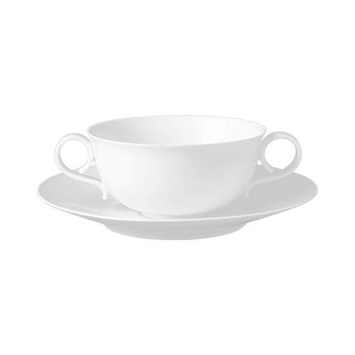 Fürstenberg Carlo Weiß Suppen Untertasse 21 cm