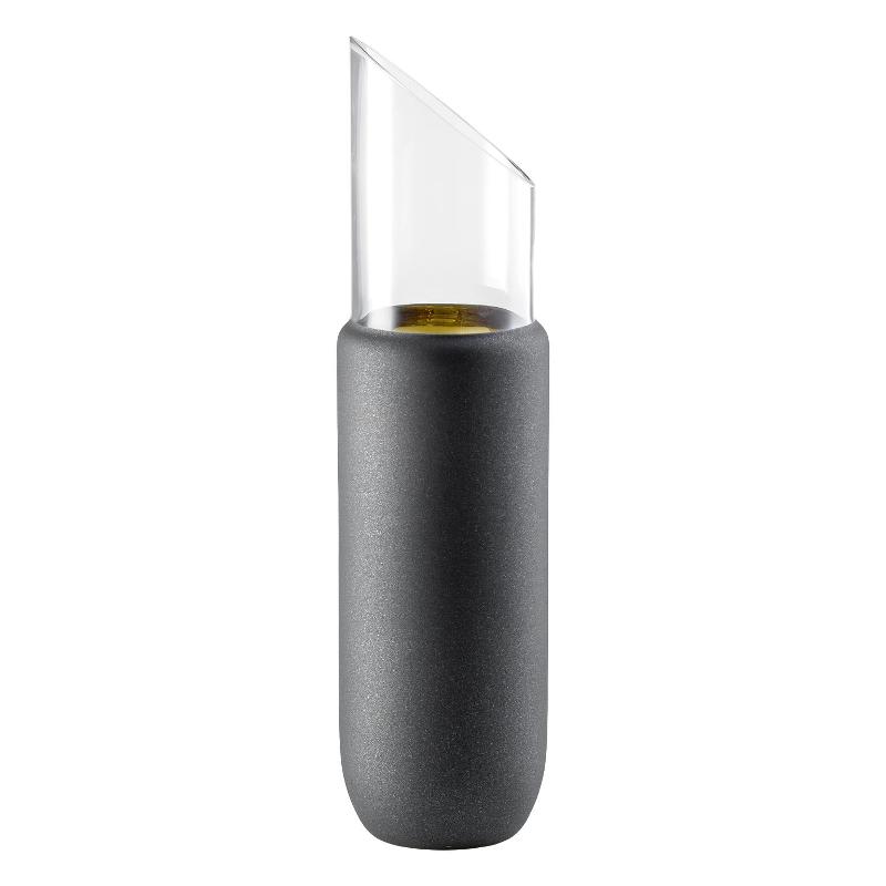 Eisch Cosmo черный золотой Караван в подарочной трубе - эффект no drop 1,0 L / 32,8 cm