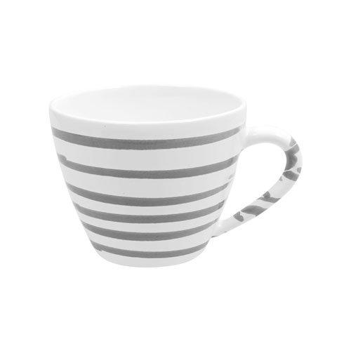 Gmundner Keramik Graugeflammt Kaffee-Obertasse Gourmet 0,2 L / h: 7,5 cm