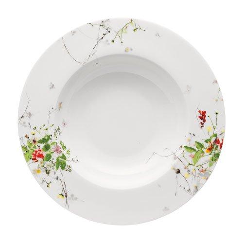 Rosenthal Brillance Fleurs Sauvages Suppenteller Fahne 23 cm