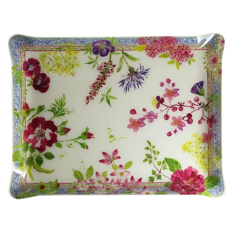 Gien Millefleurs Tray 48 x 38 cm