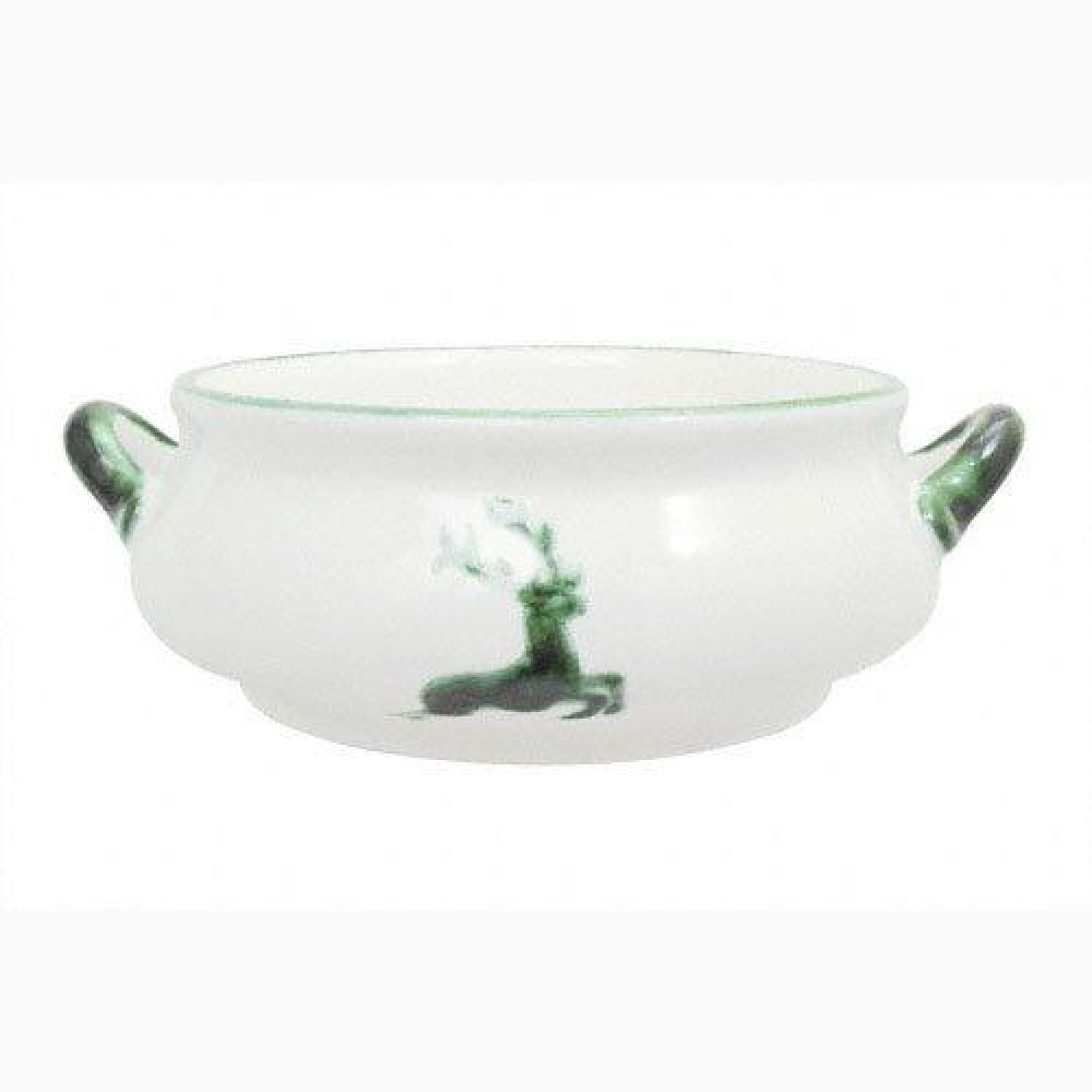 Gmundner Keramik Grüner Hirsch Soup bowl 0.37 L / h: 5.9 cm