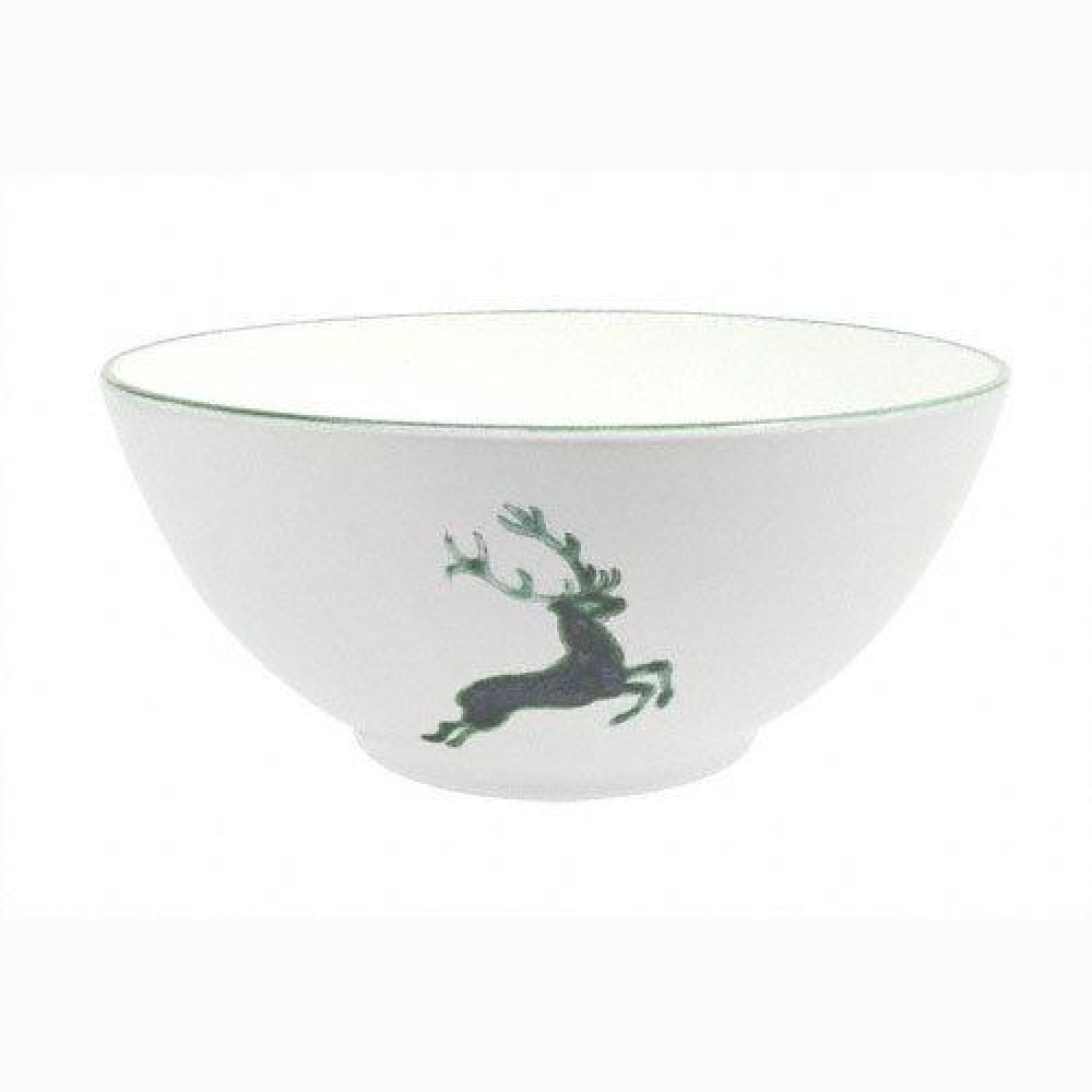 Gmundner Keramik Grüner Hirsch Bowl d: 23 cm / 1.5 L