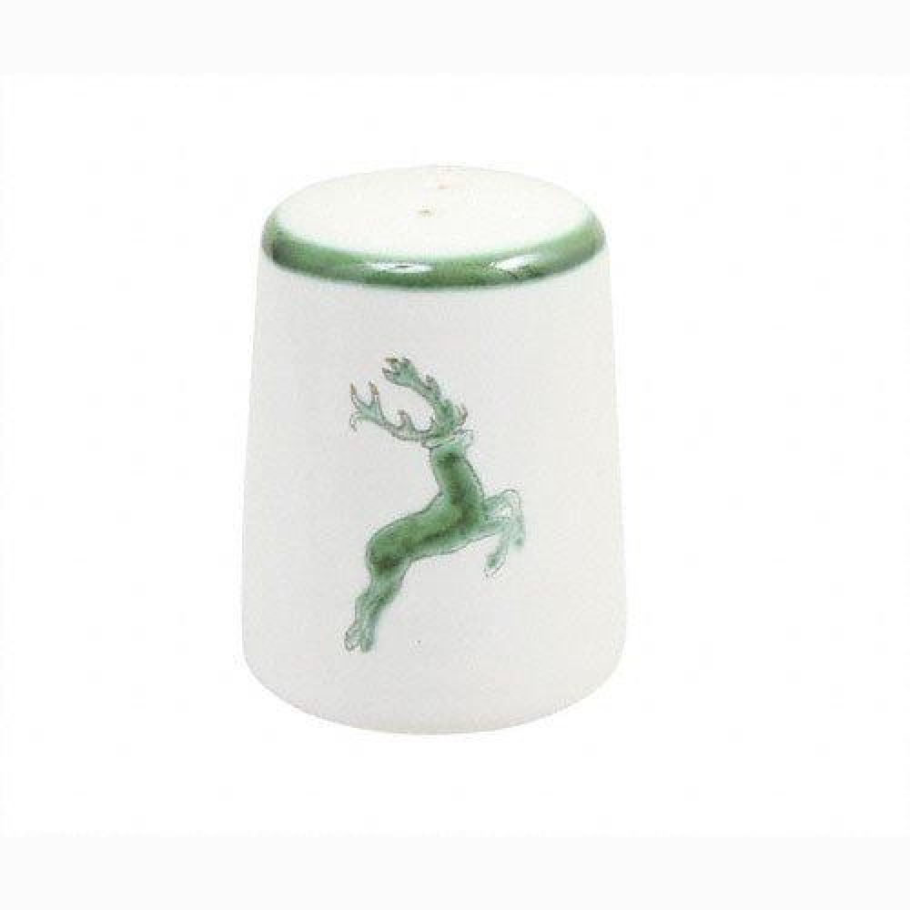 Gmundner Keramik Grüner Hirsch Smooth pepper shaker h: 5.8 cm