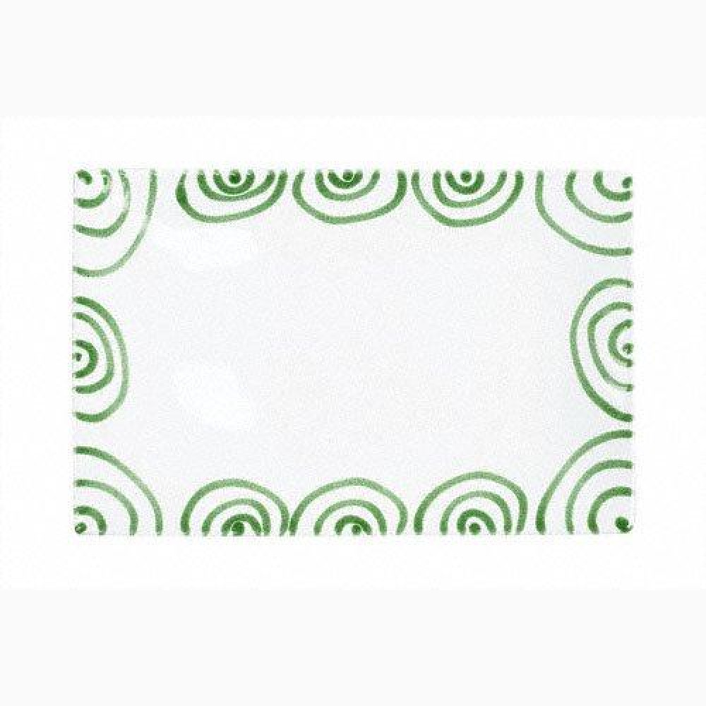 Gmundner Keramik Grüngeflammt Rectangular plate 30x20x2.5 cm