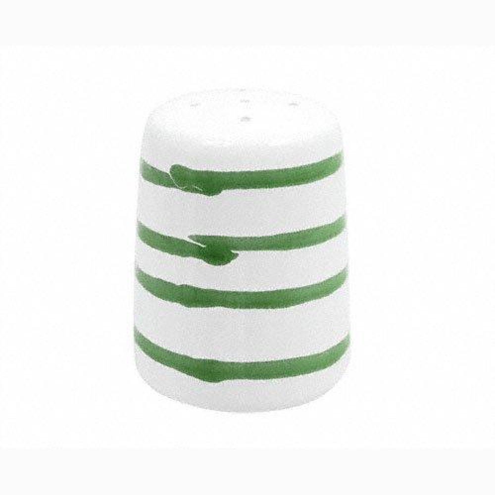 Gmundner Keramik Grüngeflammt Salt shaker smooth 5 cm