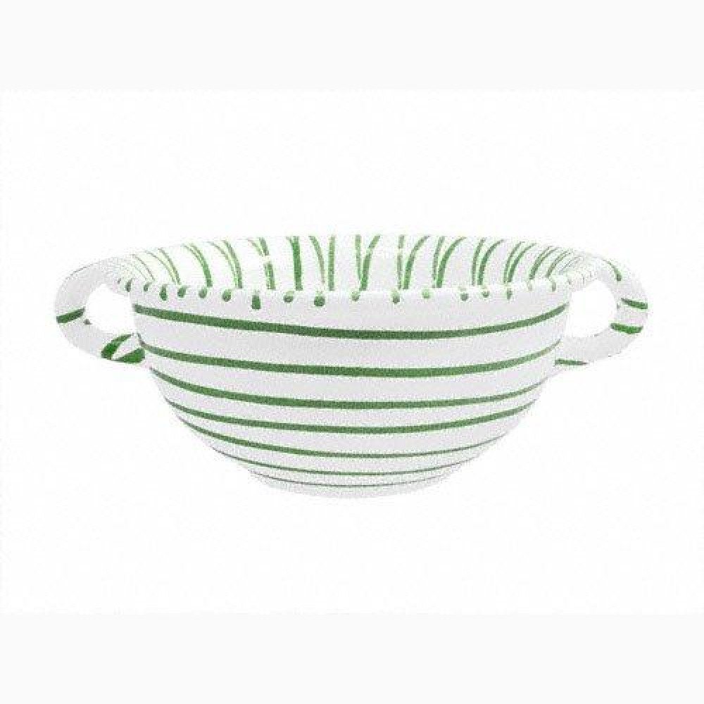 Gmundner Keramik Grüngeflammt Bowl d: 25 cm / 2.0 L