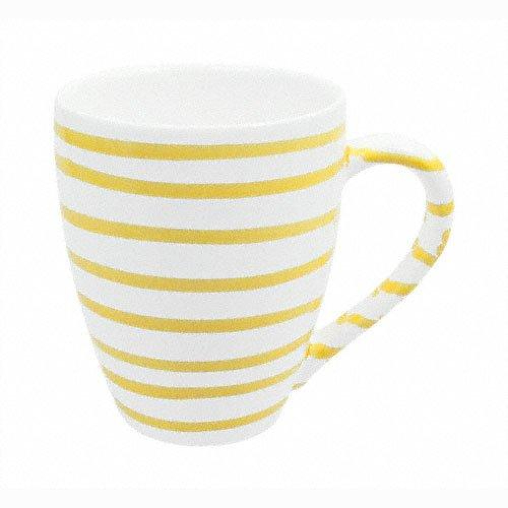 Gmundner Keramik Gelbgeflammt Frühstücksbecher Max 0,3 L / h: 10,5 cm