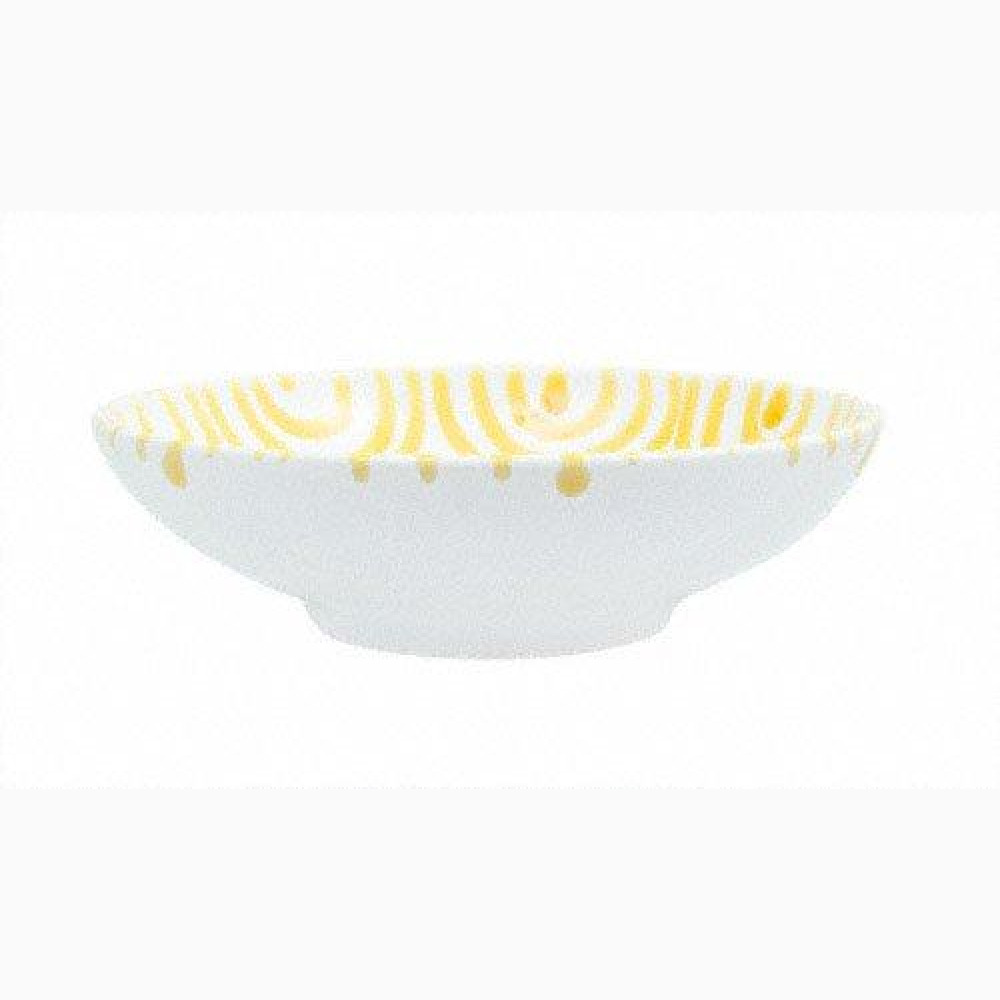 Gmundner керамика Gelbgeflammt Большая чаша d: 17 cm / h: 4,8 cm / 0,2 L
