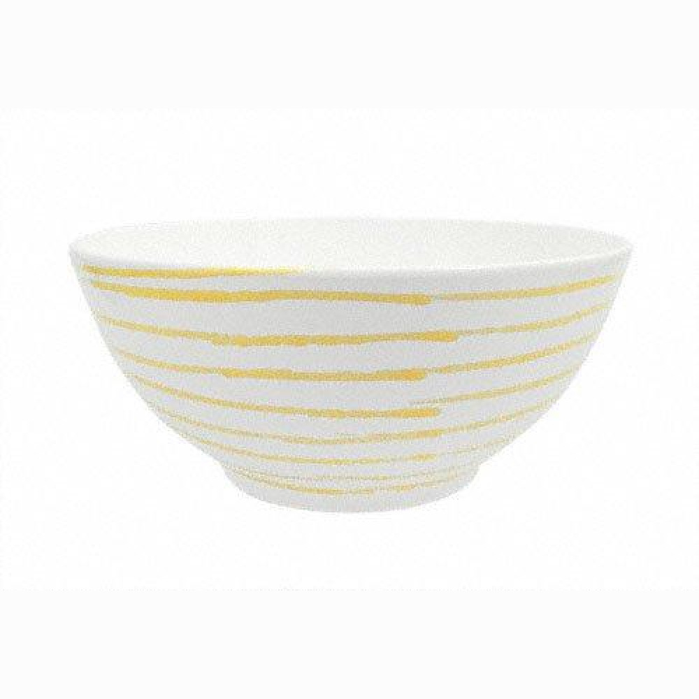 Gmundner Keramik Gelbgeflammt Schüssel d: 27 cm / 2,5 L