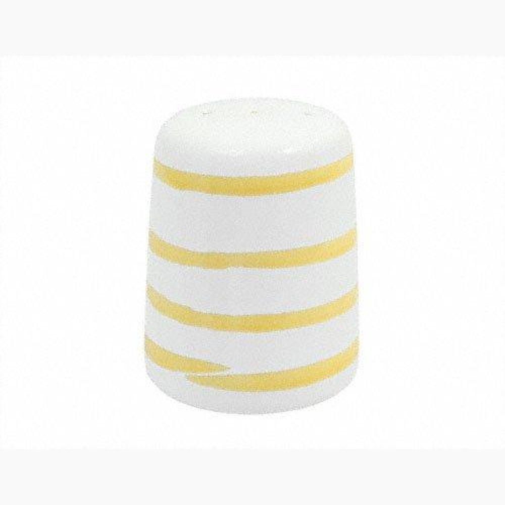Gmundner Keramik Gelbgeflammt Smooth pepper shaker 5.8 cm