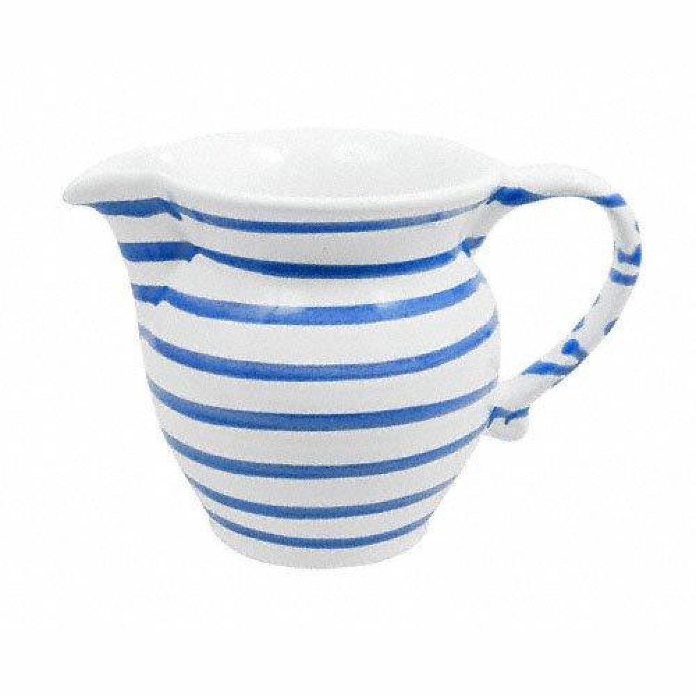 Gmundner Keramik Blaugeflammt Milk jug smooth 0.5 L / h: 10.8 cm