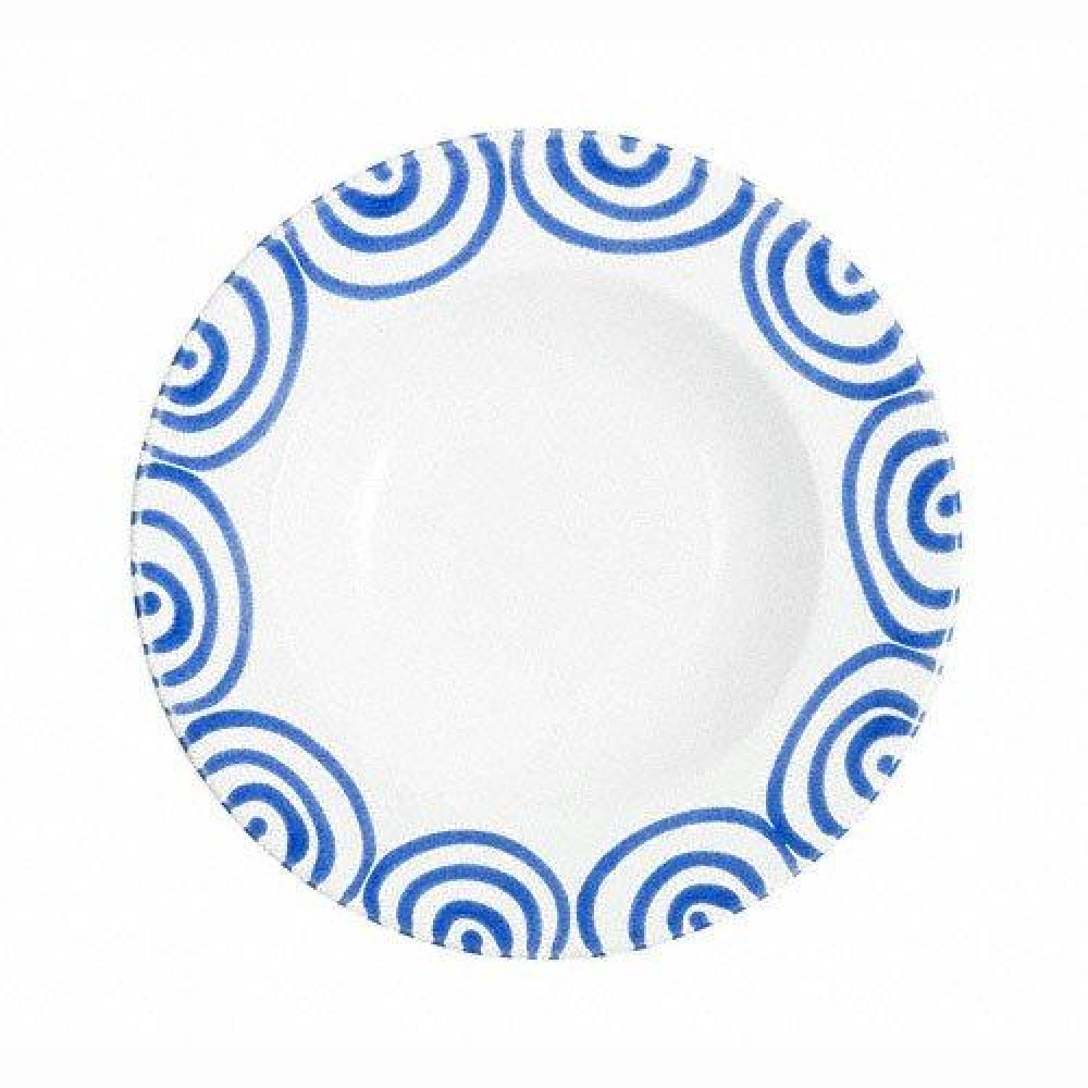 Gmundner керамика Blaugeflammt Суповая тарелка Gourmet d: 24 cm / h: 4 cm