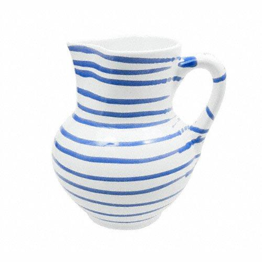Gmundner Keramik Blaugeflammt Jug Viennese form 1.5 L / h: 20 cm