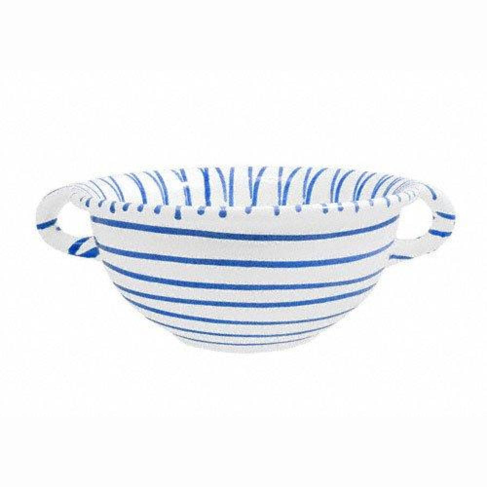 Gmundner Keramik Blaugeflammt Bowl d: 25 cm / 2.0 L
