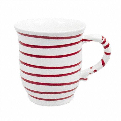 Gmundner Keramik Rotgeflammt Chocolate cup / Chocolate mug 0.3 L / h: 9.9 cm