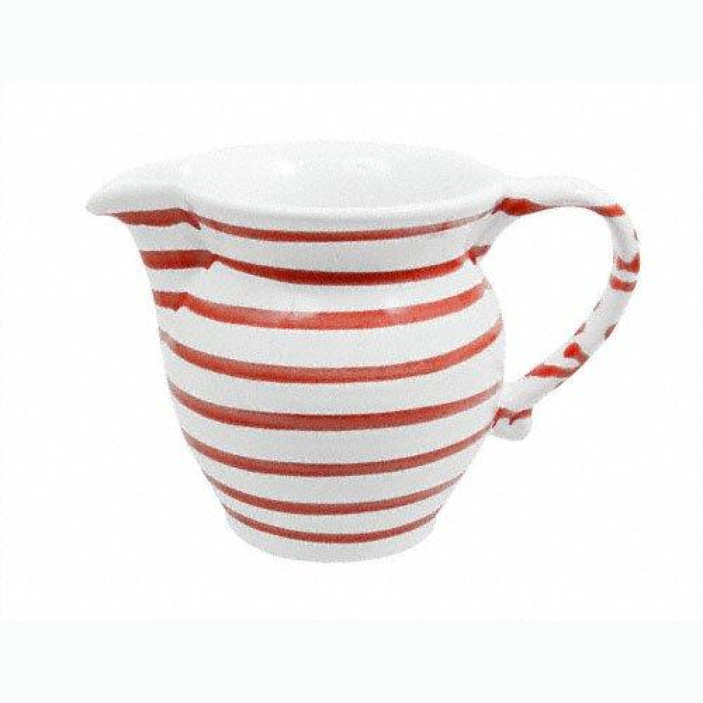 Gmundner Keramik Rotgeflammt Milk jug smooth 0.5 L / h: 10.8 cm