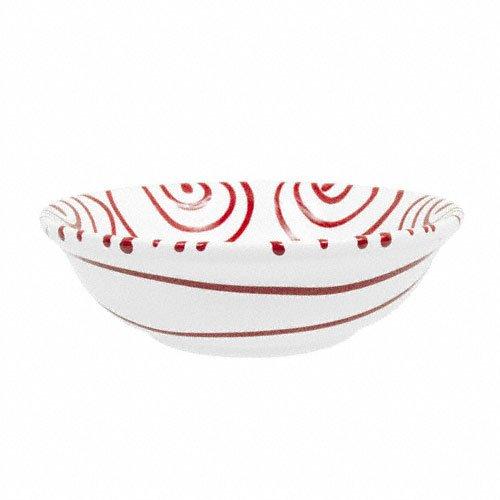 Gmundner Keramik Rotgeflammt Müslischale klein d: 14 cm / h: 4,5 cm / 0,27 L
