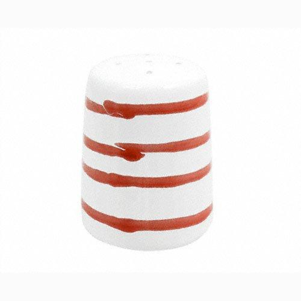 Gmundner Keramik Rotgeflammt Salt shaker smooth 5 cm