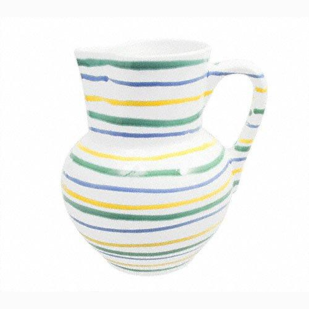 Gmundner Keramik Buntgeflammt Jug Viennese form 1.5 L / h: 20 cm