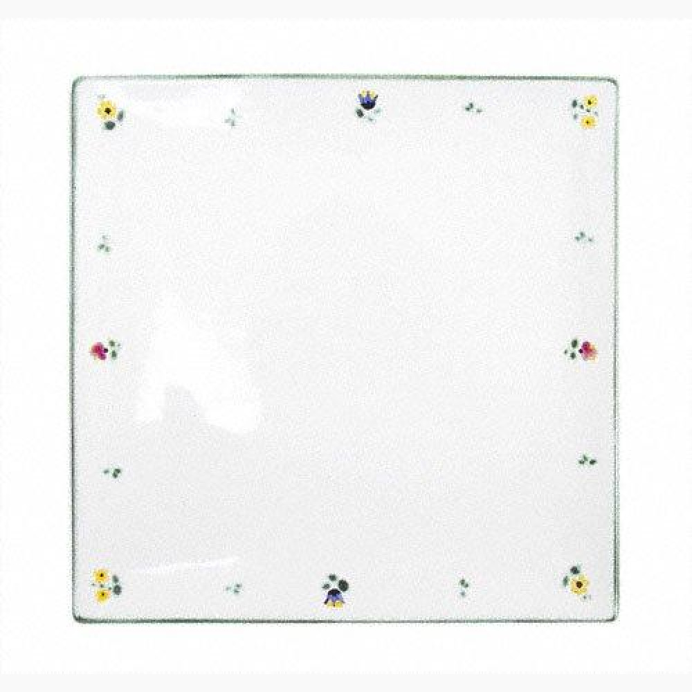 Gmundner Keramik Streublumen Square place plate 31 cm