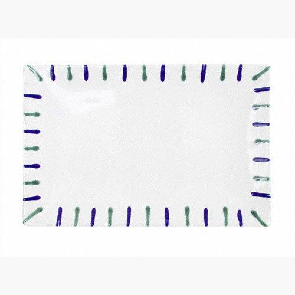 Gmundner Keramik Traunsee Rectangular plate 30 x 20 cm
