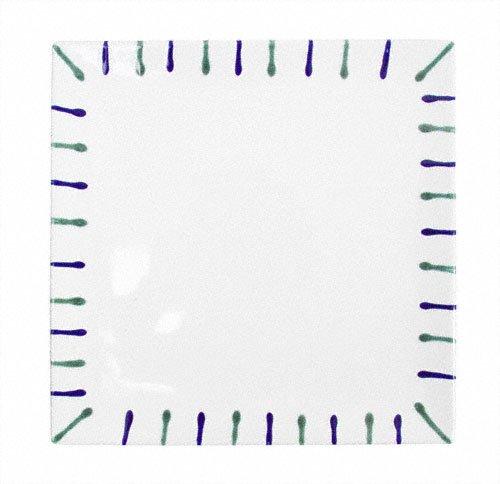 Gmundner Keramik Traunsee Platzteller eckig 31,5 Traunsee 0104TPEC31