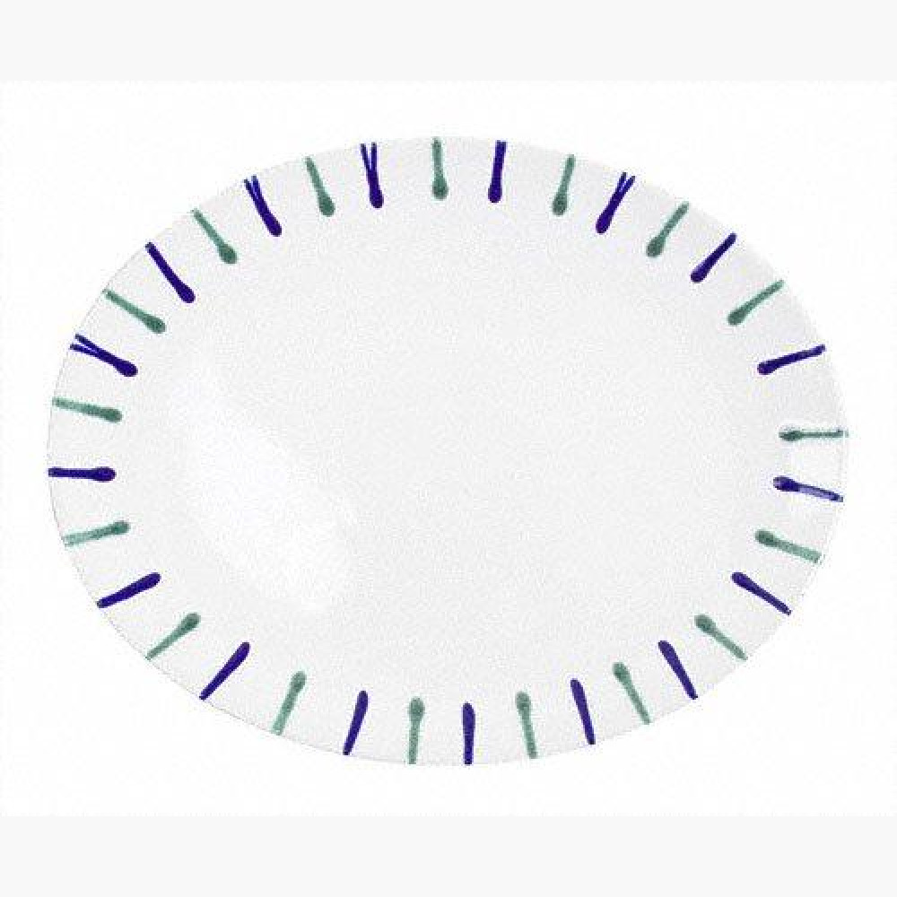 Gmundner Keramik Traunsee Oval plate 33 cm
