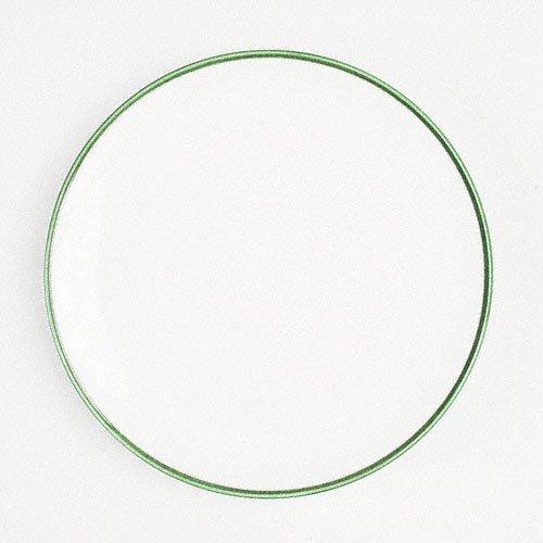 Gmundner Keramik Grüner Rand Plate Cup d: 25 cm / h: 2.8 cm