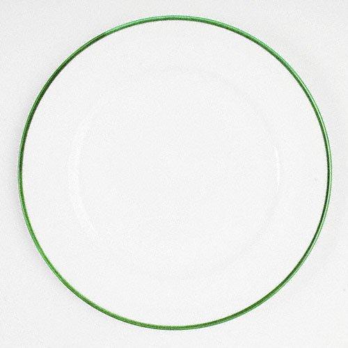Gmundner Keramik Grüner Rand Gourmet dinner plate d: 29 cm / h: 2.2 cm