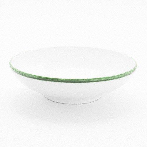 Gmundner керамика Grüner Rand Большая чаша d: 17 cm / h: 4,8 cm / 0,2 L