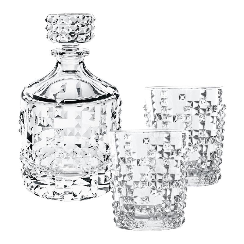 Nachtmann Punk Glas Set mit Whisky Karaffe 3-tlg. Punk 0099501-0