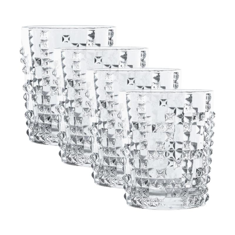 Nachtmann Punk Becher Glas Set 4-tlg. 0,34 L Punk 0099503-0