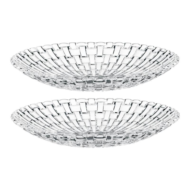 Nachtmann Bossa Nova bowl glass set 2-pc 21 cm
