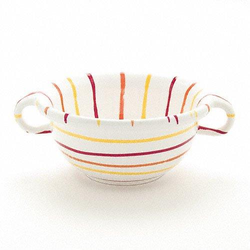 Gmundner Keramik Landlust Bowl with handle Weitling 17 cm