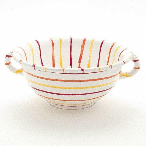 Gmundner Keramik Landlust Bowl with handle Weitling 25 cm